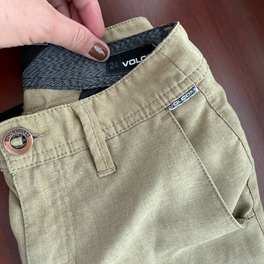 Volcom Khaki Casual Shorts